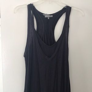 Navy blue maxi dress
